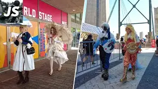Fan Expo & Tourist Attractions | Toronto Walk (Aug 2022)