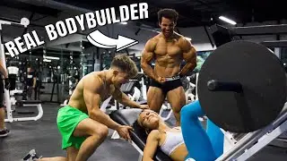 Can My Girlfriend Survive A Brutal Body Builder Leg Day