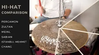 6 different hi-hats