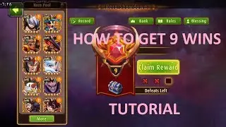 Magic Rush Heroes - How To Get 9 Wins In Showdown