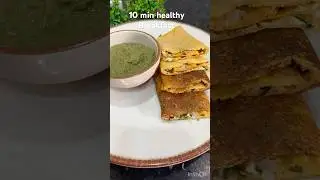 10 min में बनाये सिंपल हेल्थी ब्रेकफास्ट. healthy kids tiffin. #viral #youtubeshorts #ytshorts