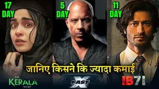 Fast X Box office collection, The Kerala Story, IB71, Vidyut Jamwal, Adah Sharma, Vin Diesel,