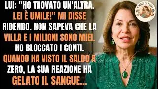 Mi lascia per un'amante dopo 35 anni. Non sapeva che il 