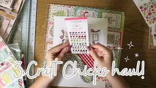 3 CRAFT CHICKS COLLECTIVE HAUL 🛒💕 Doodlebug + Simple Stories Project Kits! | madebycarlyrose