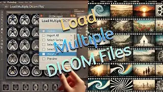 Load Multiple DICOM Files in photoshop #telugututorialtube #photoshoptelugu #trending