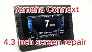 DIY Yamaha Connext 4.3 inch Touch Screen Repair! Fix the frozen or unresponsive issues.