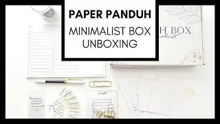Paper Panduh Subscription Box UNBOXING + REVIEW | At Home With Quita