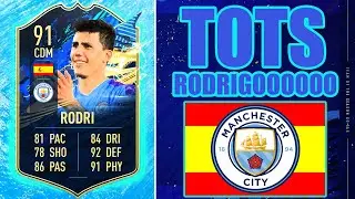 91 RODRI TOTS OBJECTIVES (TOP QUALITY!!) | FIFA 21 ULTIMATE TEAM