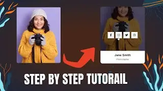 How To Design User Profile Card Using HTML & CSS.
