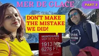 Mer de Glace 4K | Chamonix 2022 Travel Series Day 3 | France | French Alps | Glacier | Ice Caves