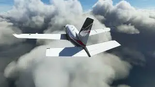 Microsoft Flight Simulator essai vol tbm930 Cherbourg-St Malo