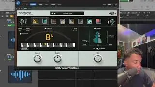 Using Top Line Vocal Suite by Universal Audio to mix vocals.