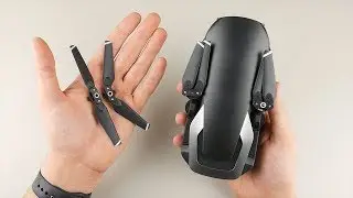 DJI Spark Folding Propellers on the Mavic Air