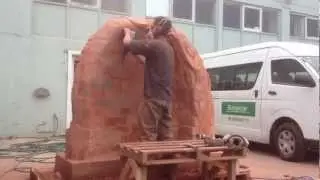 Brick sculpture
