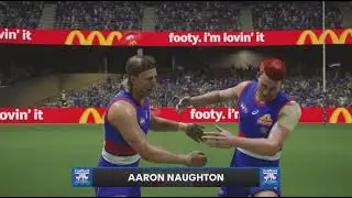 NORTH MELBOURNE VS WESTERN BULLDOGS