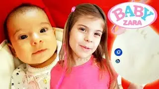 ШОУ Baby Zara - Элис делает слепок ножки Зары