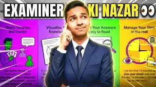 Think Like an EXAMINER | The Only WAY To Top Board Exams | Study + Presentation