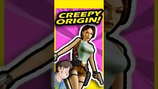 Lara Croft's INCREDIBLY CREEPY Origin!  #retrogaming #gaming #pcgaming