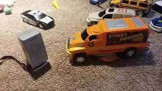 Road Rippers city service fleet street sweeper with speaker modification