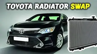 Замена радиатора Toyota Camry 2014 года: ПРЕКРАТИТЕ перегрев! (2012-2017)