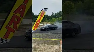 Chrysler 300 Ripping Through Drift Course