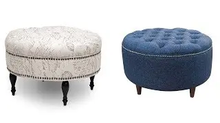 Top 5 Best Round Fabric Ottomans 2019 and 2020