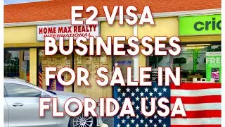 🔥 E2 Visa Businesses For Sale in Florida USA From Low $100,000.