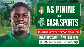 🔴[DIRECT //13&egrave;me Journ&eacute;e Ligue 1 Saison 2025-2026 MATCH // AS PIKINE  🆚 CASA SPORTS AU Stade L-S-S