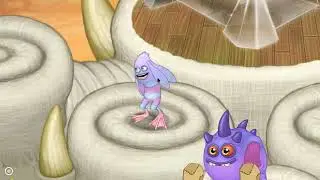 Whaddle  on Amber island | My Singing Monsters