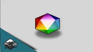 Gemstone Icon Illustration in Inkscape
