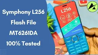 Symphony L256 Flash File MT6261DA 100% Tested (Firmware)