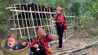 Single Mother&rsquo;s Daily Life: Rebuilding a Bamboo House
