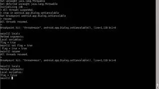 How to use java debugger to steal juicy data in an android application