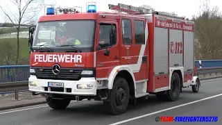 [Feuer im Lohbergtunnel mit Atemschutznotfall] Einsatzübung der Feuerwehr Mühltal + Realeinsatz NEF