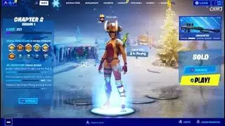 Fortnite Winterfest opening LAST present