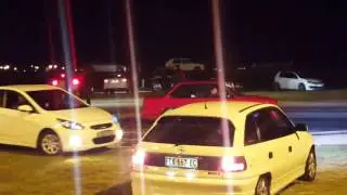BMW e30 335i vs ford escort v6