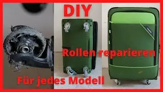 How to: KOFFERROLLEN selbst REPARIEREN | JaminPhilTV