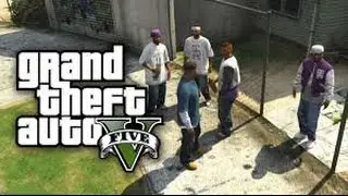 GTA V GANG SHOOTOUT