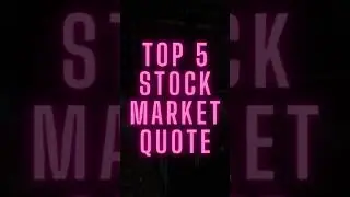 Top 5 stock market Quotes #shorts