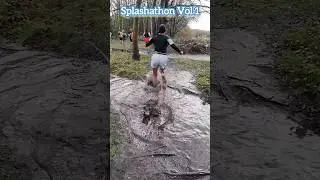 Splashathon Vol 1. Water Exploding🫣 #trails #running #splash #fitness #fun