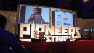 'Bitcoin Jesus' speaks in a castle in Vienna, Austria