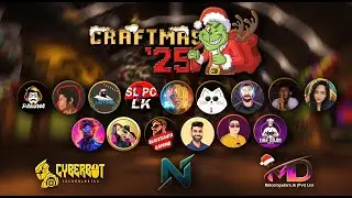 ✨ නත්තල් Event with Creators | CWR Esports Network XMAS EVENT #sinhala #live #minecraft #cwr