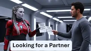 I Spotted an Alien Woman Handing Out Looking for a Partner