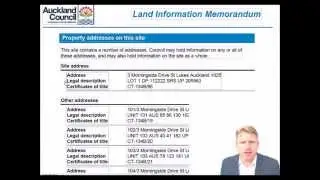 What is on an Apartment LIM Report