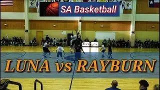 Luna vs Rayburn 8th Grade Basketball 2018/2019