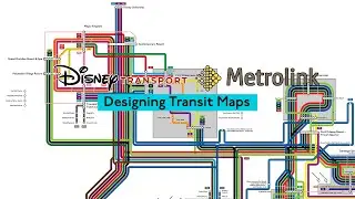 Designing Transit Maps - Disney World (Fantasy) and Manchester