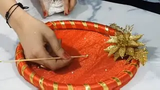 Rakhi Plate Craft by JK Arts with StylEnrich