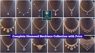 Budget Friendly Diamond Necklace Collection with Price | Simple Diamond Necklaces | Diamond Jewelry