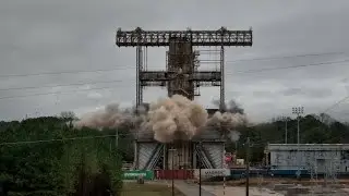 NASA Marshall Implodes Historic Test Stands