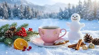 Relaxing Winter Jazz Music ❄️ | Cozy Coffee Ambience & Soft Jazz Piano for Focus and Calm